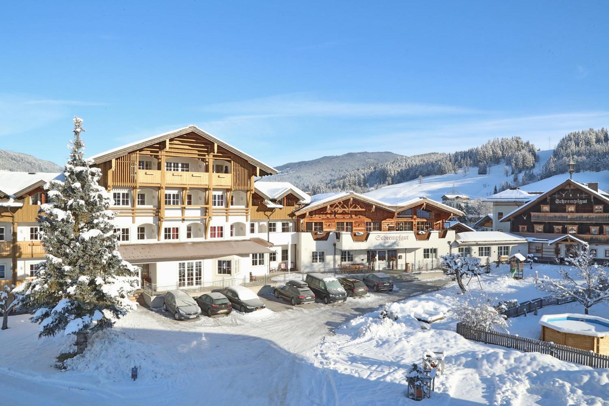 Aparthotel Paradies - Schrempfgut Flachau Bagian luar foto